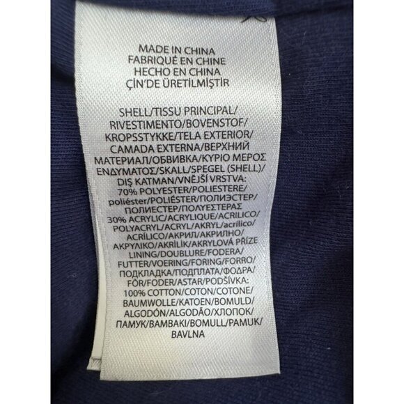 Polo Ralph Lauren High Pile Fluffy Fleece Pullover Zip Girls Large 12-14 Pony - Picture 8 of 9